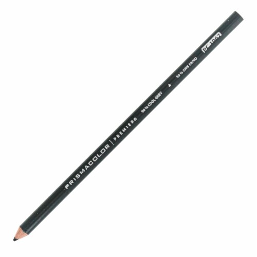 Prismacolor Premier Thick Core Colored Pencil, Cool Gray 90% Perspective: front