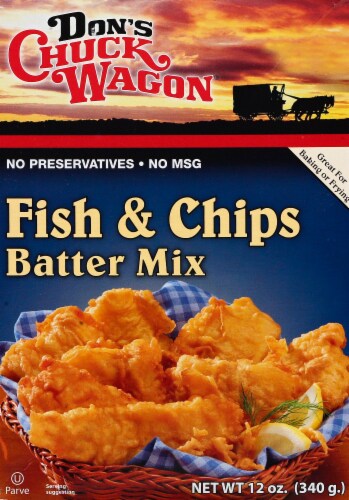 Don's Chuck Wagon Fish & Chips Batter Mix, 12 oz - Ralphs