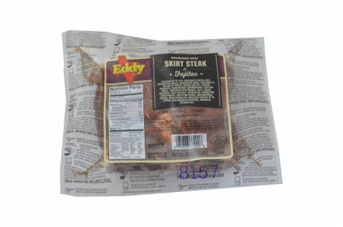 Eddy Seasoned Beef Skirt Steak for Fajitas Perspective: front