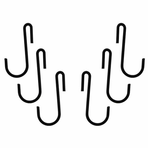 Range Kleen Pot Rack Hooks - Black Perspective: front