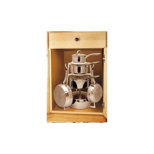 Range Kleen Ptp01 Pan Tree Cookware Organizer Perspective: front