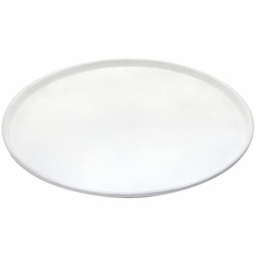Range Kleen CeramaBake Pizza Pan, White - 12 in. Perspective: front