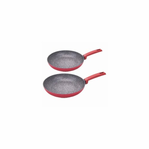 Range Kleen 85701242 2 Piece Riviera Fry Pan Set Perspective: front