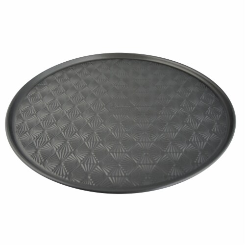 Taste of Home 14 inch Nonstick Metal Pizza Pan Perspective: front