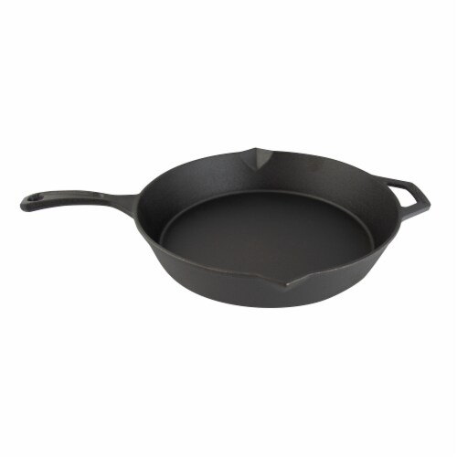 Taste of Home 12 inch Preseasoned Cast Iron Skillet Perspective: front