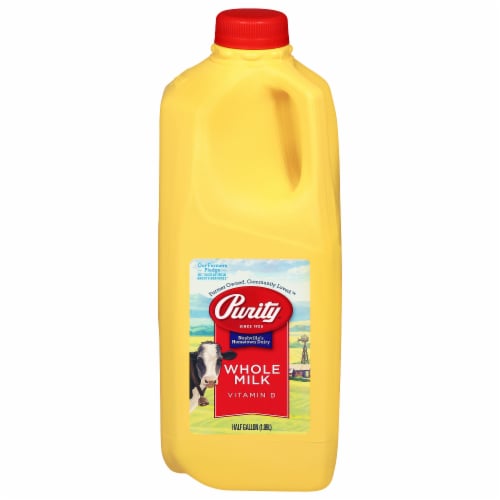Purity Vitamin D Whole Milk Perspective: front