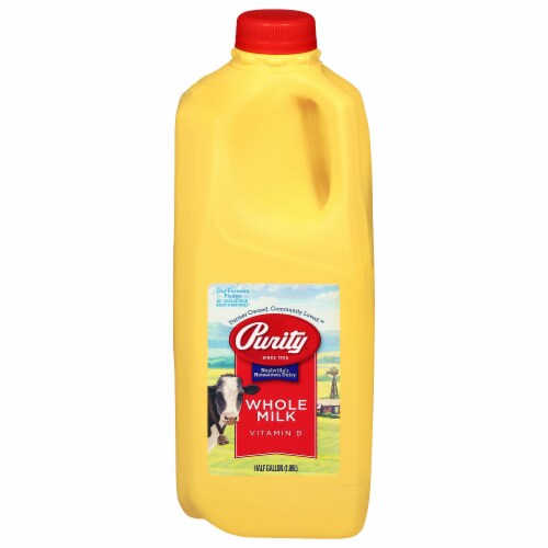 Purity Vitamin D Whole Milk Perspective: front