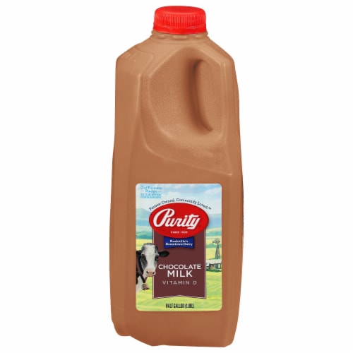 Purity™ Vitamin D Chocolate Milk Perspective: front