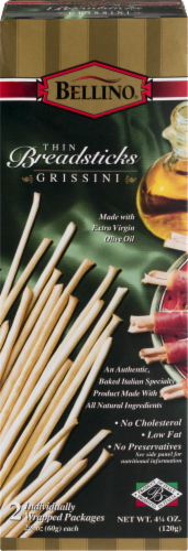 Bellino Thin Breadsticks Grissini Perspective: front