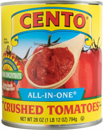 Cento® All In One® Crushed Tomatoes Perspective: front