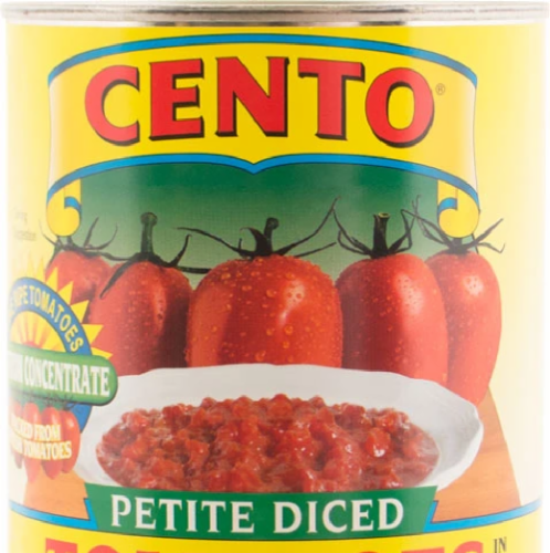 Cento® Petite Diced Tomatoes Perspective: front