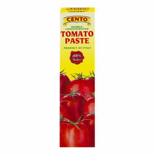 Cento® Tomato Paste Tube Perspective: front