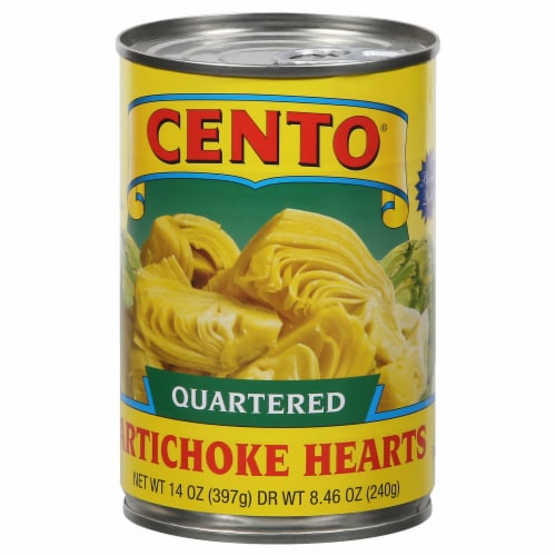 Cento Quartered Artichoke Hearts Perspective: front