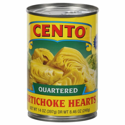 Cento Quartered Artichoke Hearts Perspective: front