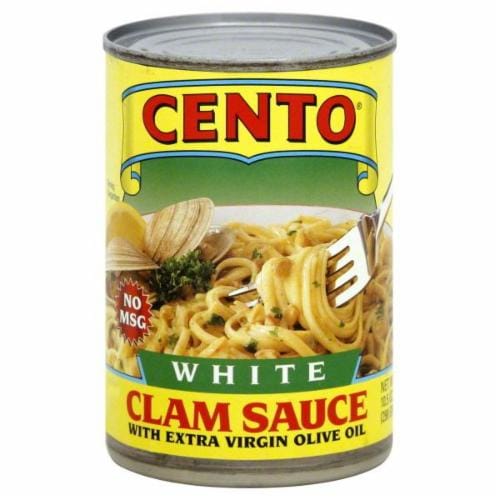 Cento White Clam Sauce Perspective: front