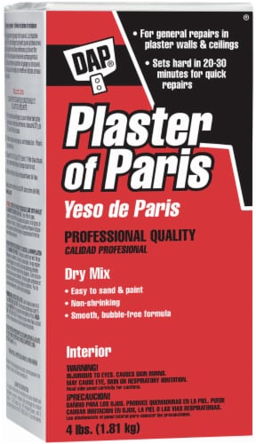 DAP® Plaster of Paris Dry Mix - White Perspective: front
