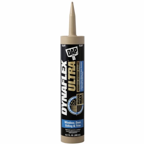 DAP Dynaflex Ultra Clay Advanced Latex Door, Siding and Window Sealant 10.1 oz. - Total Qty: Perspective: front