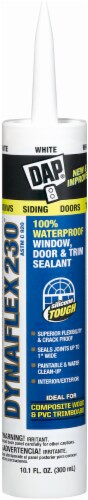 DAP® Dynaflex 230® Window Door and Trim Sealant - White Perspective: front