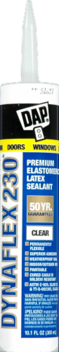 DAP® Dynaflex 230® Window and Door Sealant - Clear Perspective: front