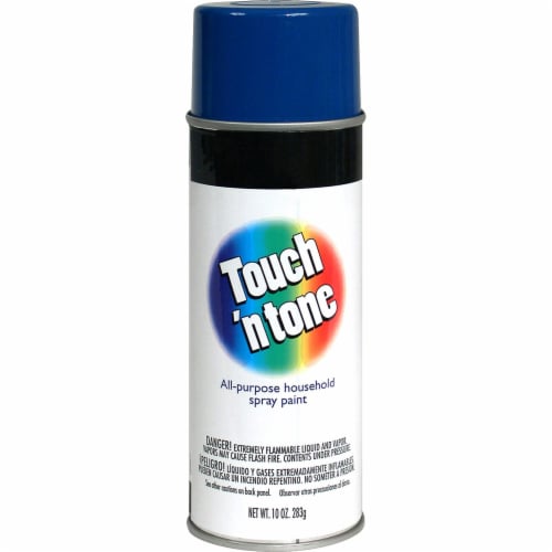 Touch 'n Tone All Purpose Royal Blue Spray Paint Perspective: front