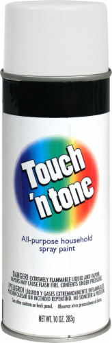 Rust-Oleum® Touch 'n Tone All-Purpose Household Spray Paint - White Perspective: front