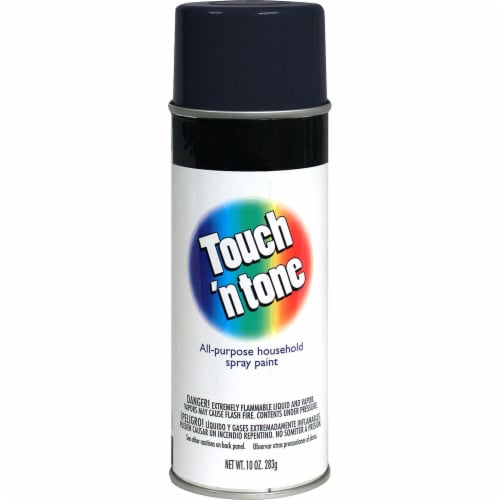 Rust-Oleum® Touch 'n Tone All-Purpose Household Spray Paint - Black Perspective: front