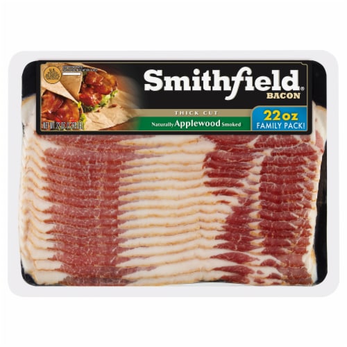 Smithfield Thick Cut Applewood Smoked Bacon Family Pack
