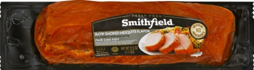 Smithfield Pork Loin Filet Mesquite Flavored Perspective: front