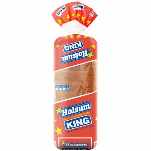 Holsum King White Enriched Bread Perspective: front