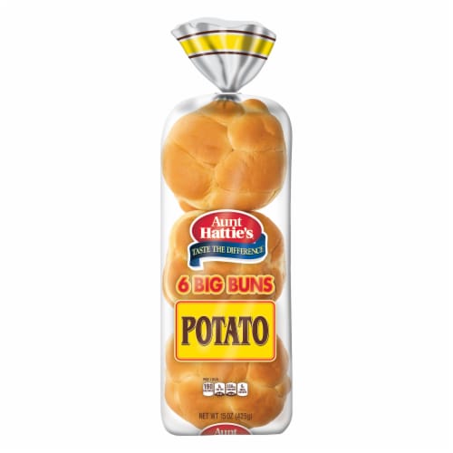 Aunt Hattie's Potato Sandwich Buns Perspective: front