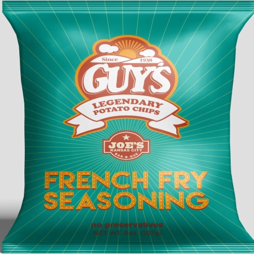 Guy's Legendary Potato Chips Joe's KC BBQ French Fry Seasoning Perspective: front