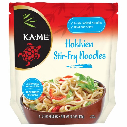 Ka-Me Hokkien Stir-Fry Noodles Perspective: front