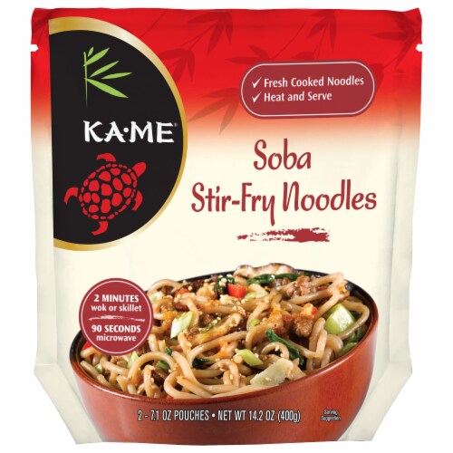Ka-Me® Soba Stir-Fry Noodles Perspective: front
