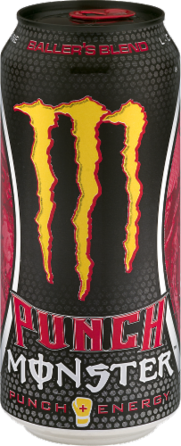 Monster Punch Baller's Blend Energy Drink Perspective: front