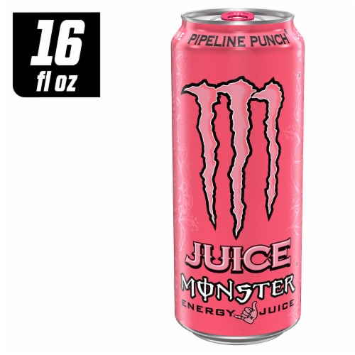 Monster® Pipeline Punch® Energy Drink Can Perspective: front