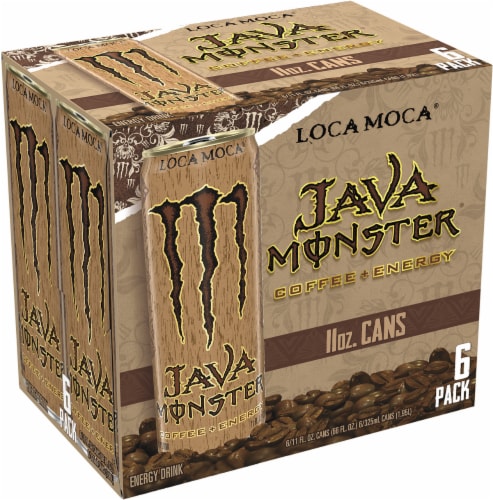 Java Monster® Loca Moca® Coffee Energy Drink Multi Pack Cans, 6 ct ...