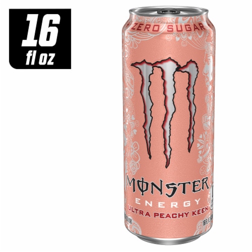 Monster® Ultra Peachy Keen Energy Drink Perspective: front