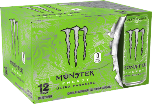 Monster Energy Ultra Paradise Drink Perspective: front