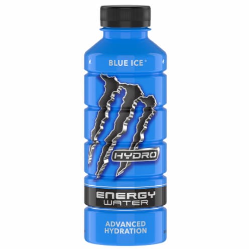 Monster® Hydro Blue Ice® Energy Water Perspective: front