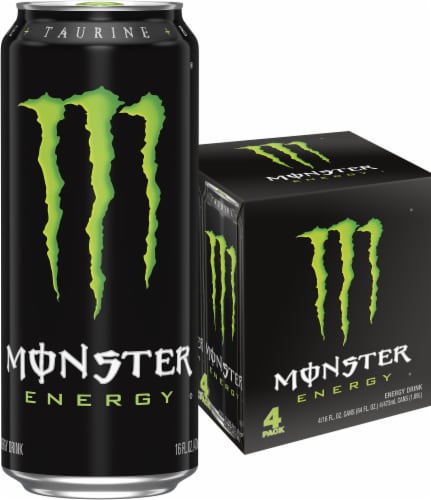 Monster Energy Drink Perspective: front