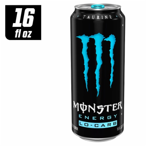 Monster® Taurine Energy Drink Can Perspective: front