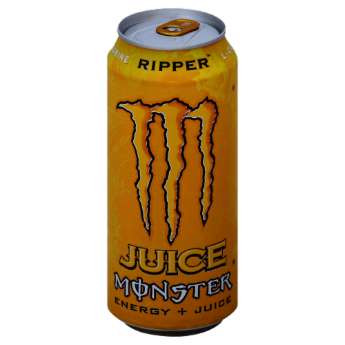 Monster Ripper Energy Drink Perspective: front