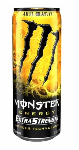 Monster Nitrous Anti Gravity Energy Drink Perspective: front