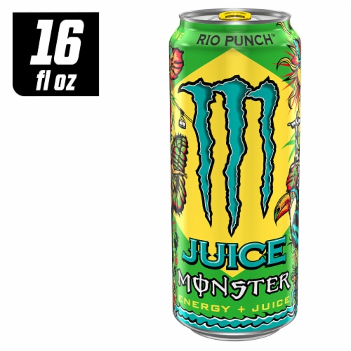 Juice Monster® Rio Punch Energy Drink Can, 16 fl oz - Kroger