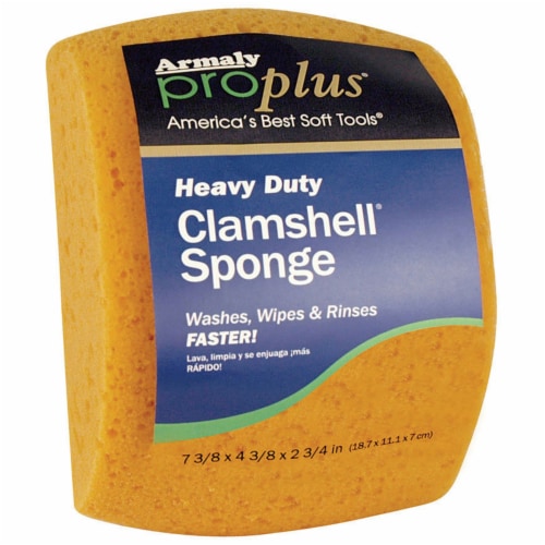 Armaly Brands ProPlus Heavy Duty Clamshell Sponge Perspective: front