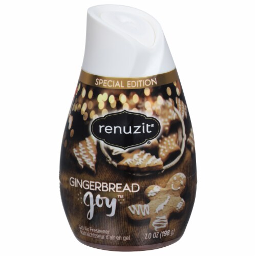 Renuzit® Adjustable Gingerbread Joy™ Gel Air Freshener Perspective: front