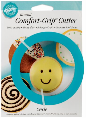 Comfort-Grip Cookie Cutter 4 -Round Perspective: front
