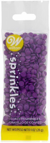 Sprinkles 1oz-Purple Confetti Perspective: front
