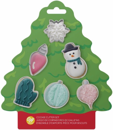Mini Cookie Cutter Set 6/Pkg-Tree Perspective: front