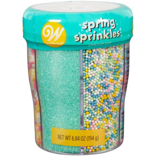 Wilton® Spring Sprinkles™ Pastel Easter Mix Perspective: front